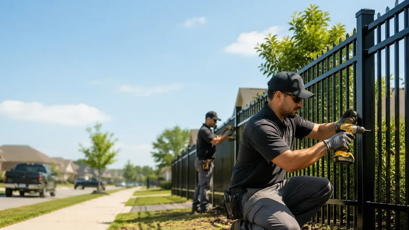 Metal Fence Installation in Cecil, OH